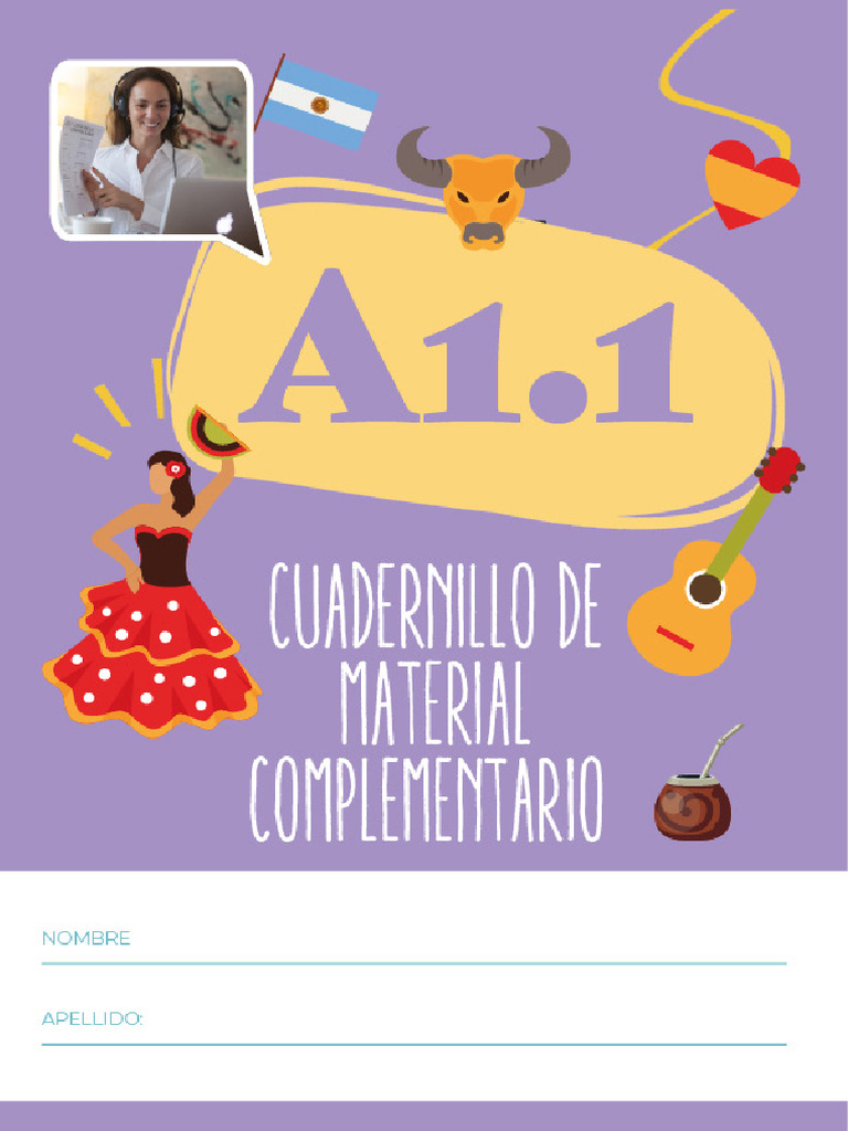 Cuadernillo A1 1 Español Pdf