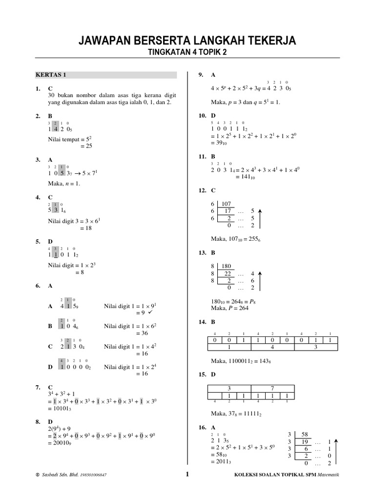 Penyelesaian Lengkap Ting 4 Bab 2 Pdf