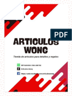Catalogo Articulos Wong