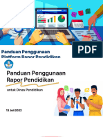 User Manual Rapor Pendidikan Dinas