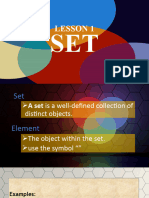 L1 Basic Concepts of Set