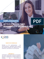 Diplomado ACTUALIZACIÓN PARA ASISTENTES Y SECRETARIAS 