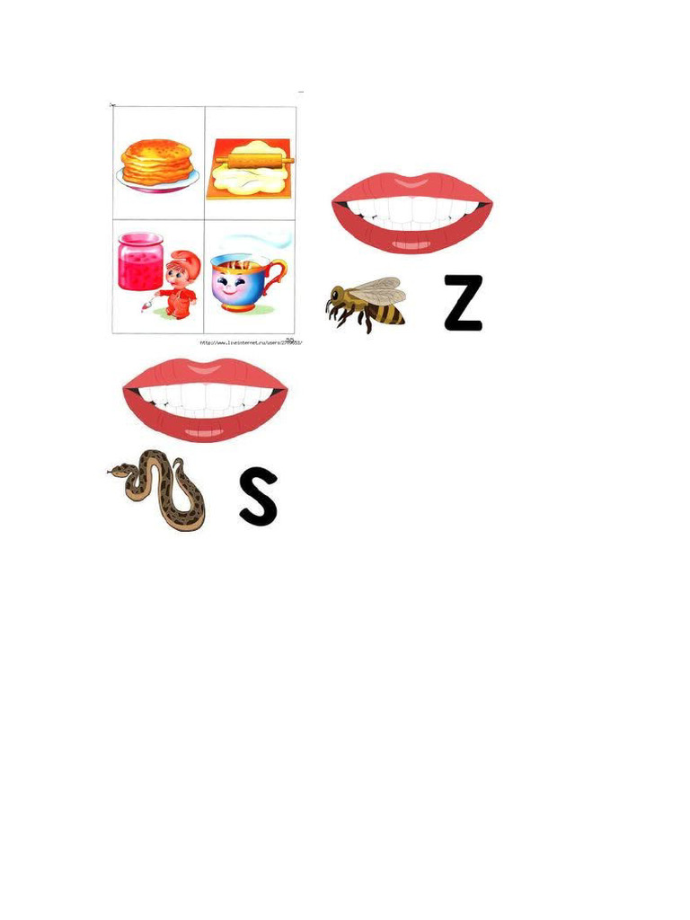 Sunetul Si Litera S | PDF