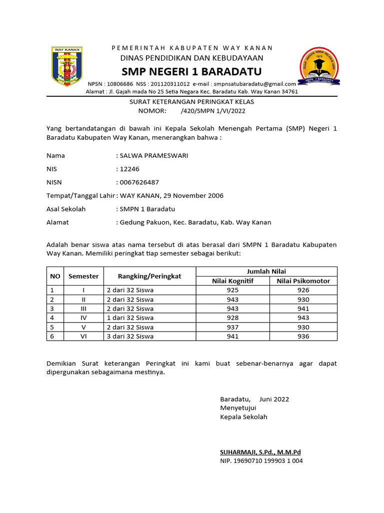 surat-keterangan-peringkat-kelas-untuk-daftar-sma-pdf