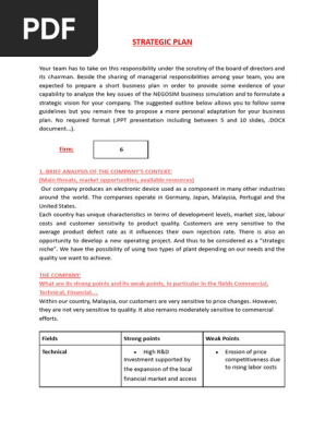 STRATEGIC PLAN