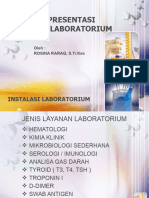 Presentasi Laboratorium