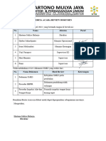 Berita Acara Review Prosedur