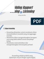 Pert 2 - Building Rapport Joining Listening Jelang