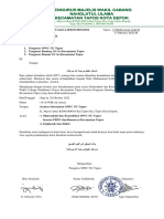 Undangan Istighosah Di Kantor Sekretariat 28-10-22