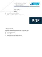 Sequences and Series Practice Exercises