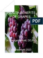 2023 - George Felfoldi (eBook-Health) Health Benefits of Grapes, 206 Pages