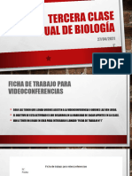 Tercera Clase de Biología - 1°