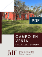 Campo en Venta en La Paloma