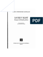 José F. Fernández Santillán - Locke y Kant - Ensayos de Filosofía Política-Fondo de Cultura Económica (1992)