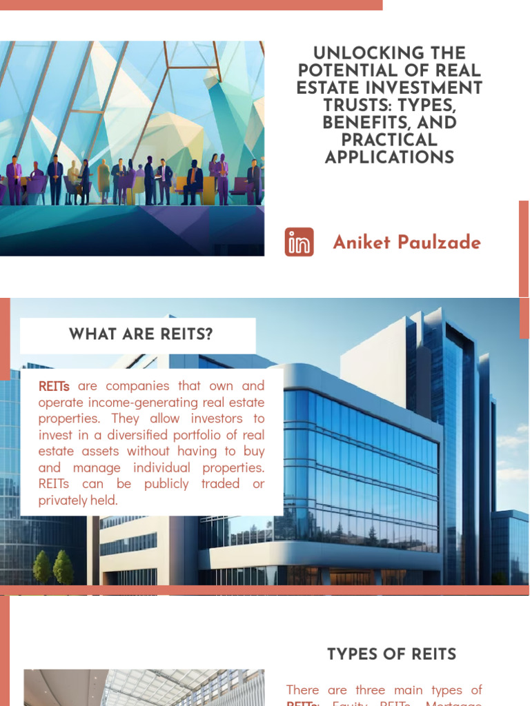 Unlocking The Potential of Real Estate Investment Trusts Types Benefits