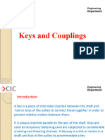8 - Keys and Couplings