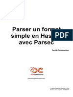 Parser Un Format Simple en Haskell Avec Parsec