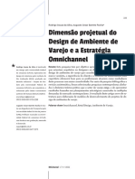 Dimensao Projetual Do Design de Ambiente de Varejo e A Estrategia Omnichannel