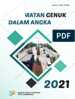 Kecamatan Genuk Dalam Angka 2021