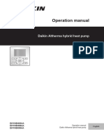 Daikin - 2022 - Operation Manuals - English