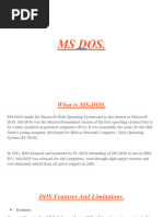 MS Dos.