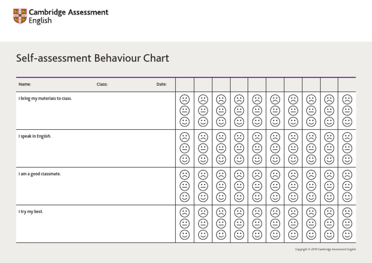Self Assessment Behaviour | PDF