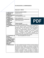 Ficha de Análisis de Jurisprudencia - C-430-2020