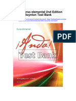 Anda Curso Elemental 2nd Edition Boynton Test Bank