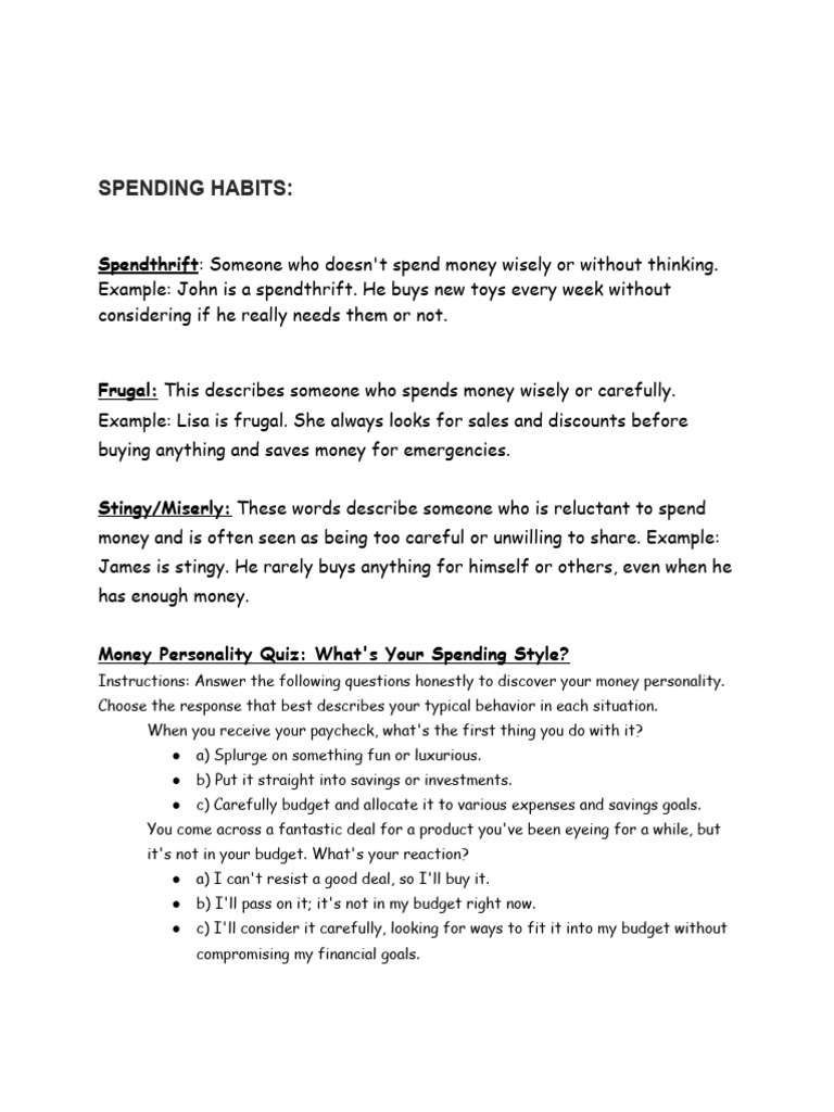 Money class template pdf debt money
