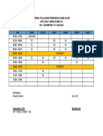 Jadwal Pelajaran Pai 23-24