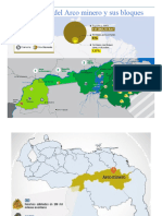 Cartograma Del Arco Minero y Sus Bloques