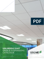 Usg Middle East Grid and Suspension Catalogue USG SISMICA