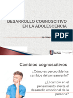 Clase 7 Desarrollo Cognoscitivo en La Adolescencia