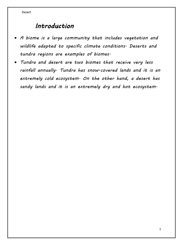 Desert Pdf Desert Precipitation