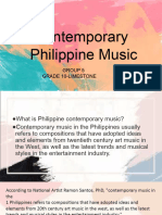 Contemporary Philippine Music