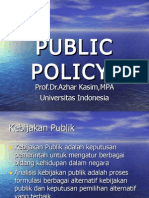 Public Policy Revised