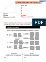 4c Converting Between Decimals and Fractions