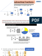 Yr 7 4b Adding and Subtracting Fractions