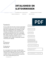 SyntaxisBosnisch - MEERTALIGHEID EN TAALSTOORNISSEN