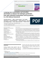 Coupling Dark Fermentation and Microbial Electrolysis To Enhance Bio-Hydrogen Production From Agro-Industrial Wastewaters and By-Products in A Bio-Refinery Framework