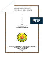 Format Penulisan Proposal Tugas Akhir Dan Skripsi