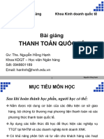 Handout TTQT Chính Quy 2023