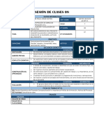 Plan de Clases - Estudio Economico