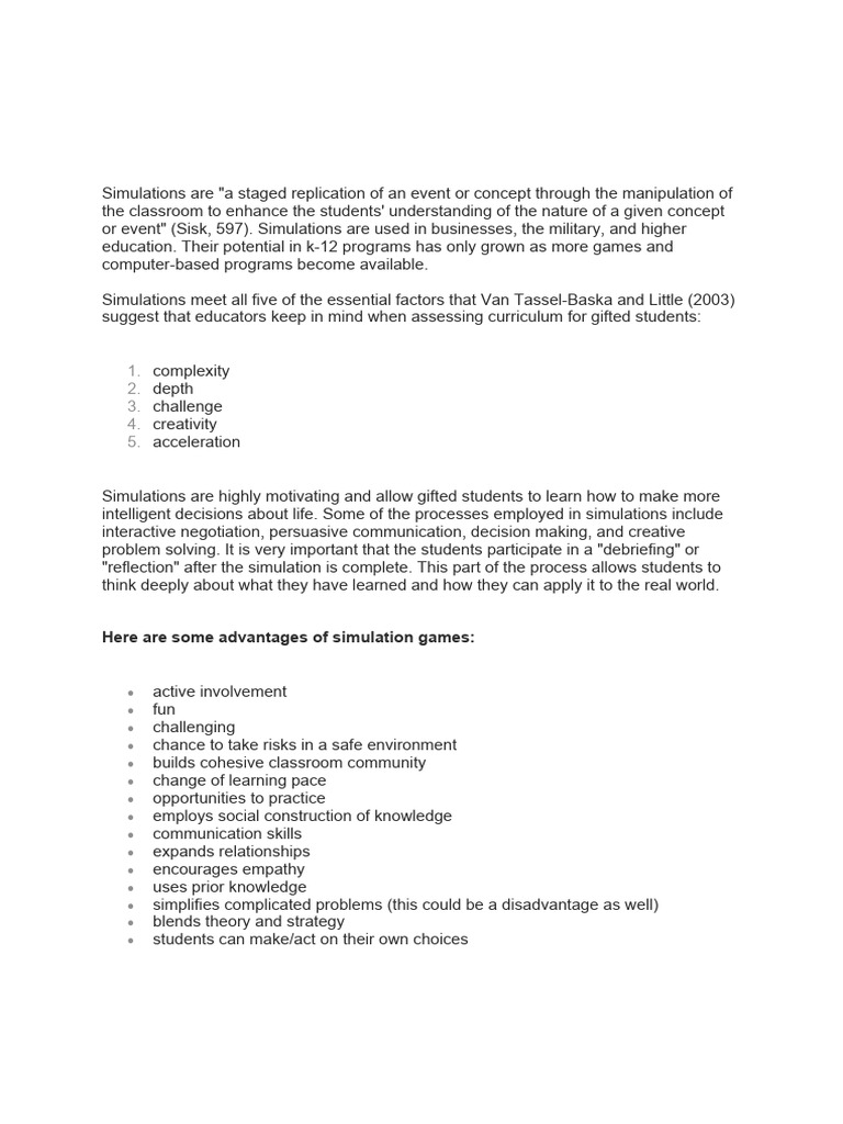 Simulation 2 | PDF | Computers
