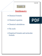 Stochiometry Classified QP