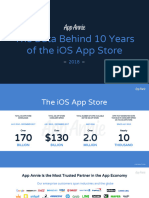 1805 10 Years IOS App Store en
