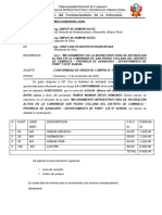 Informe DE CONFORMIDAD SP AGREGADOS