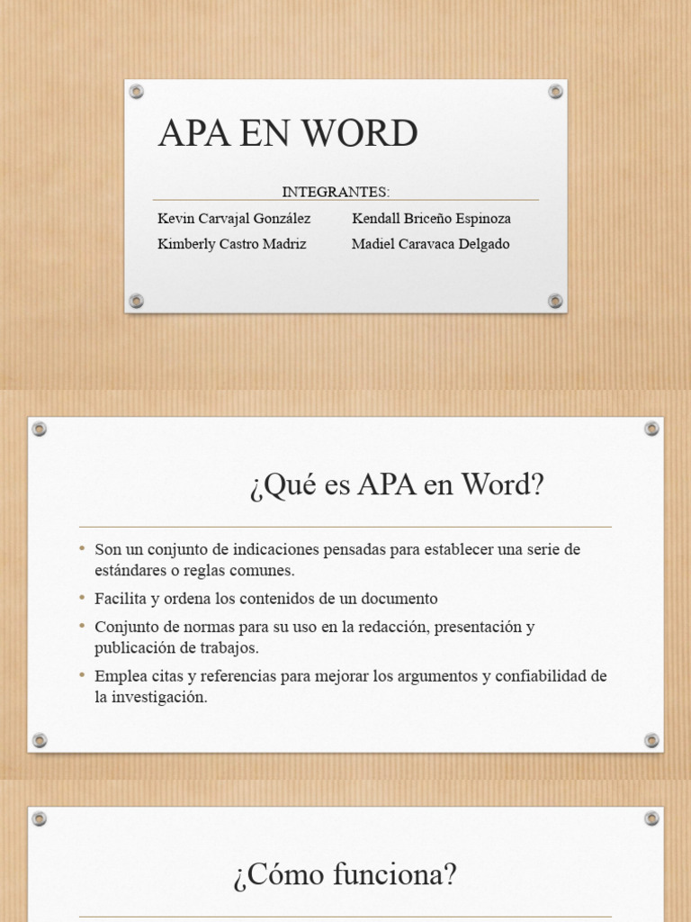 Normas APA en Word: Guía Práctica | PDF | Estilo apa