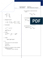 Evaluación II - Matematica Aplicada