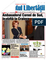 Ambasadorul Coreei de Sud, În Vizită La Craiova: Cuvântul Libert (/ii